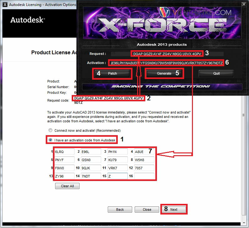 Xforce Keygen 64-bit AutoCAD LT 2013 Activation